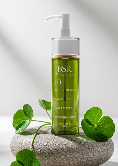 10 Herbs infused Hair Oil