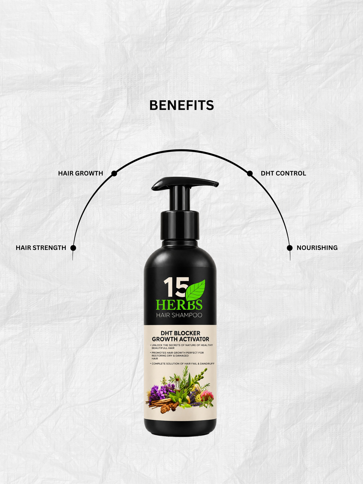 15 HERBS HAIR SHAMPOO
