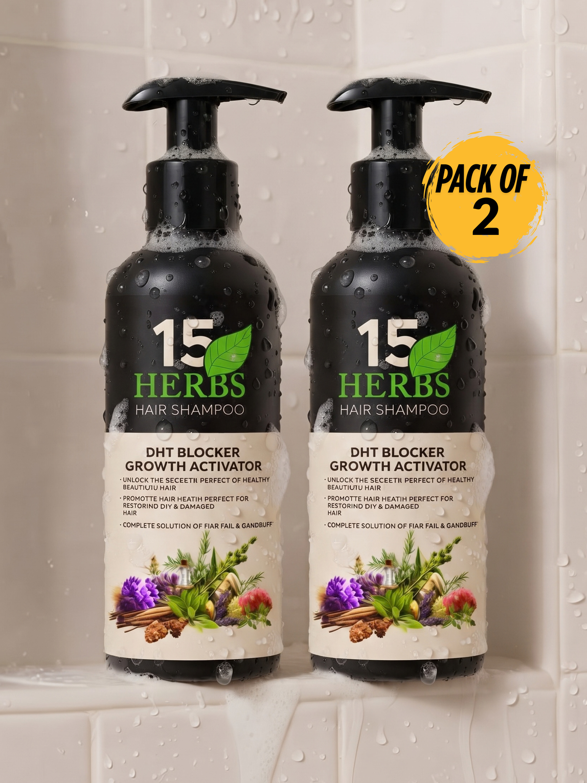 15 HERBS HAIR SHAMPOO