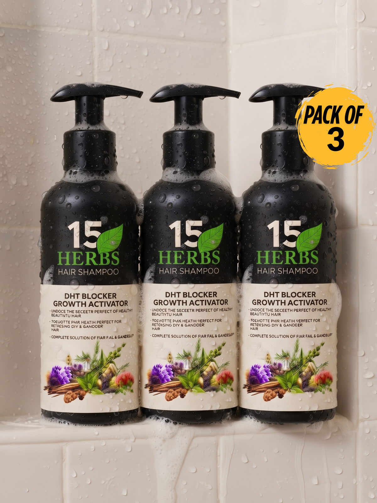 15 HERBS HAIR SHAMPOO
